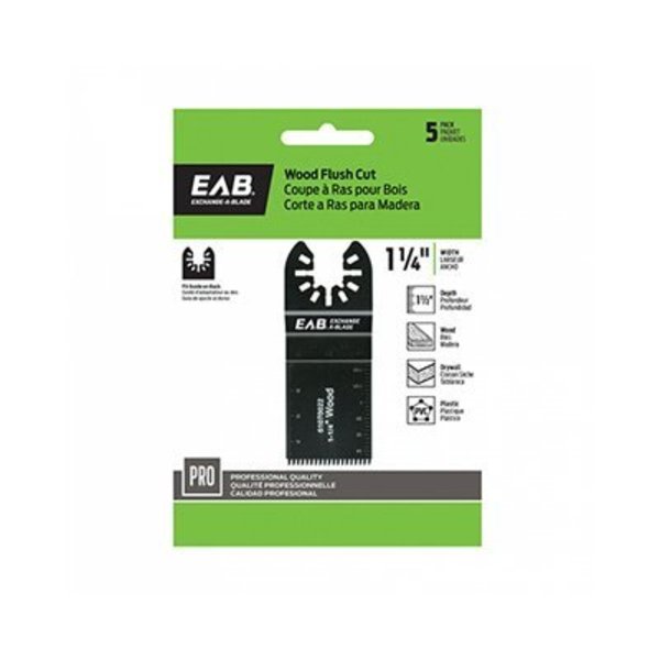 Eab Tool Usa 5PK 114 Osc Blade 1070222